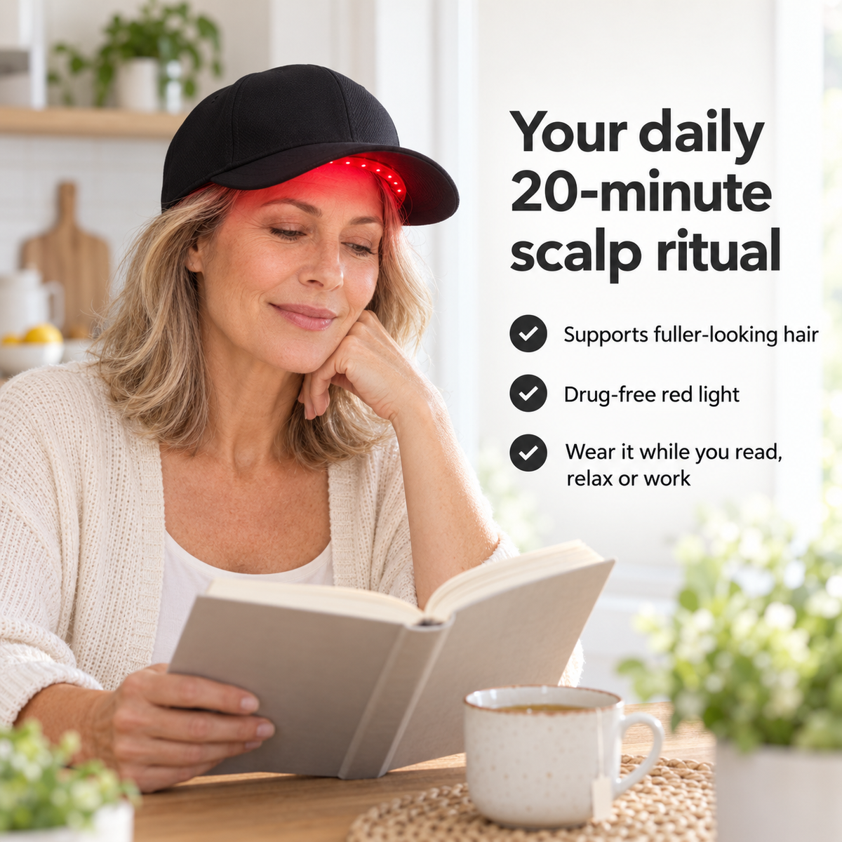 LumaCrown™ Red Light Hair Cap
